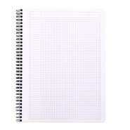 Rhodia Classic Wirebound Notebook - Large - White - Squared - Picture 1